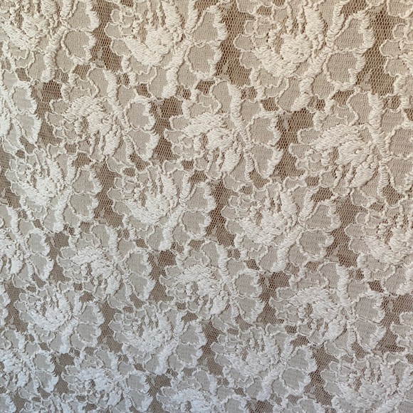 JOE FRESH Cream Lace Top - Picture 5 of 9